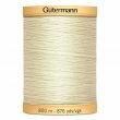 0919 Ecru Gutermann naai- en applicatie garen. GROTE KLOS