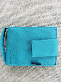 Yazzii organizer map bag turquoise