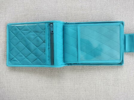 Yazzii organizer map bag turquoise 