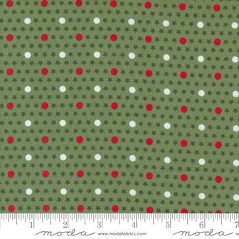 29186-13 Starberry Dots Green 