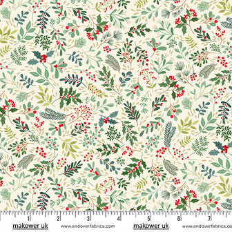 030-Q Enchanted Foliage Cream