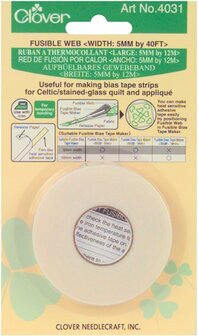 4031 Clover fusible Bias Tape 5 mm  12 meter