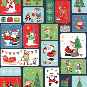 2583-1 Santa Blocks