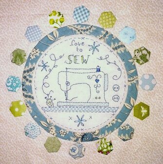 Compleet Patroon Quilters Flower Garden