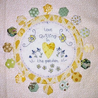 Compleet Patroon Quilters Flower Garden