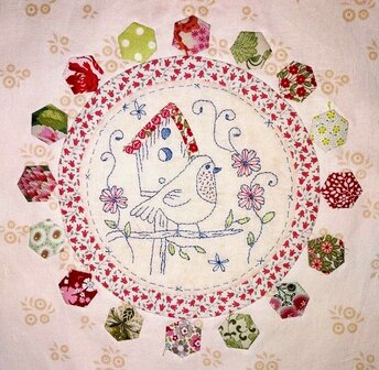 Complete Pattern Quilters Flower Garden