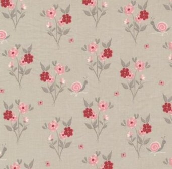 3010-12 The Flower Farm by Bunny Hill beige roses