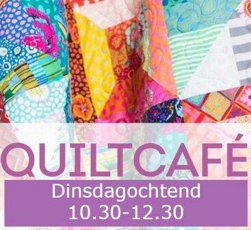 Quiltcaf&eacute; dinsdag ochtend 24 september 2024