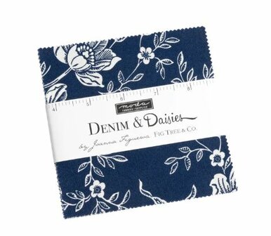 35380MC Mini Charmpack Denim &amp; Daisies by Fig Tree 