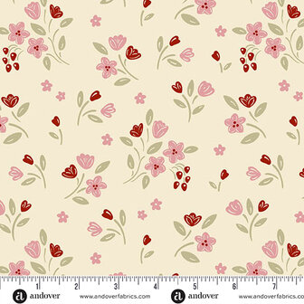 1252-E Cozy House Apple Blossom Blush