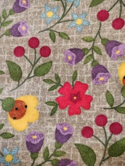 Quiltpakket Ragtime Flanellen Quilt  Country Colour Flowers