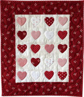 Quiltpakket Sew Many Hearts Quilt 