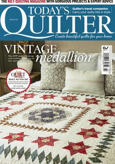 Todays Quilter magazine issue 123 jan.2025