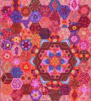 Hex Plosion  Quilt Complete Paper Pieces Pack 