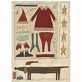 Mini Quilt Santa&#039;s Wardrobe