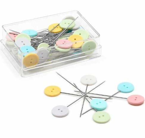 Flat Button Head Pins