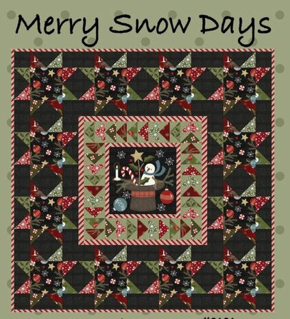 Quilt pakket Merry Snow Days by Bonnie Sullivan 