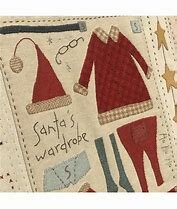 Mini Quilt Santa's Wardrobe